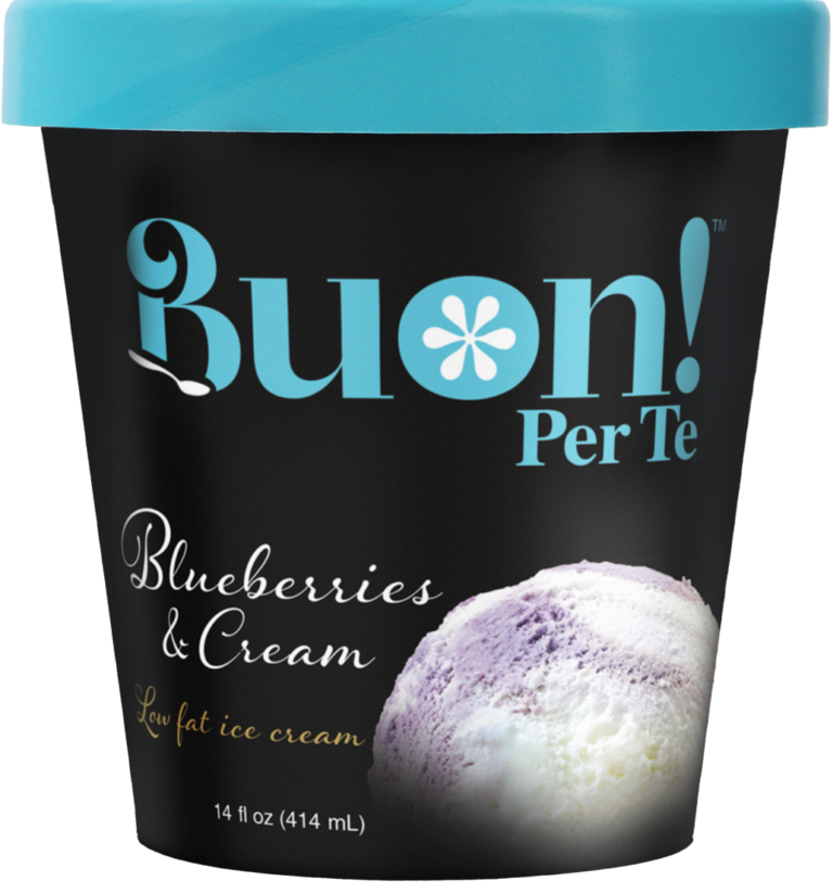 Blueberries & Cream Ice Cream