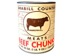 Grabill Country Meats Beef Chunks 25oz