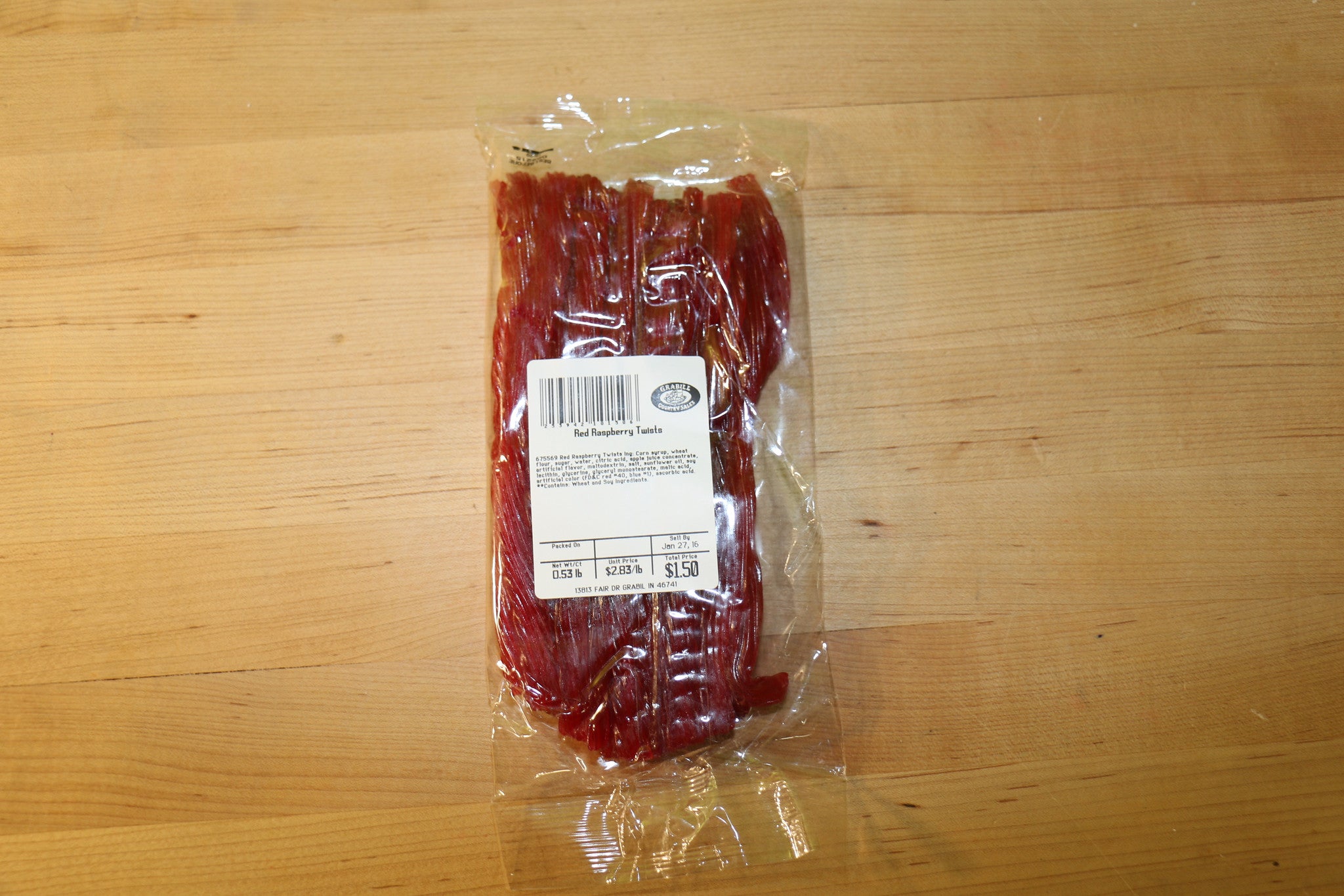 Red Raspberry Twists – Old World Amish