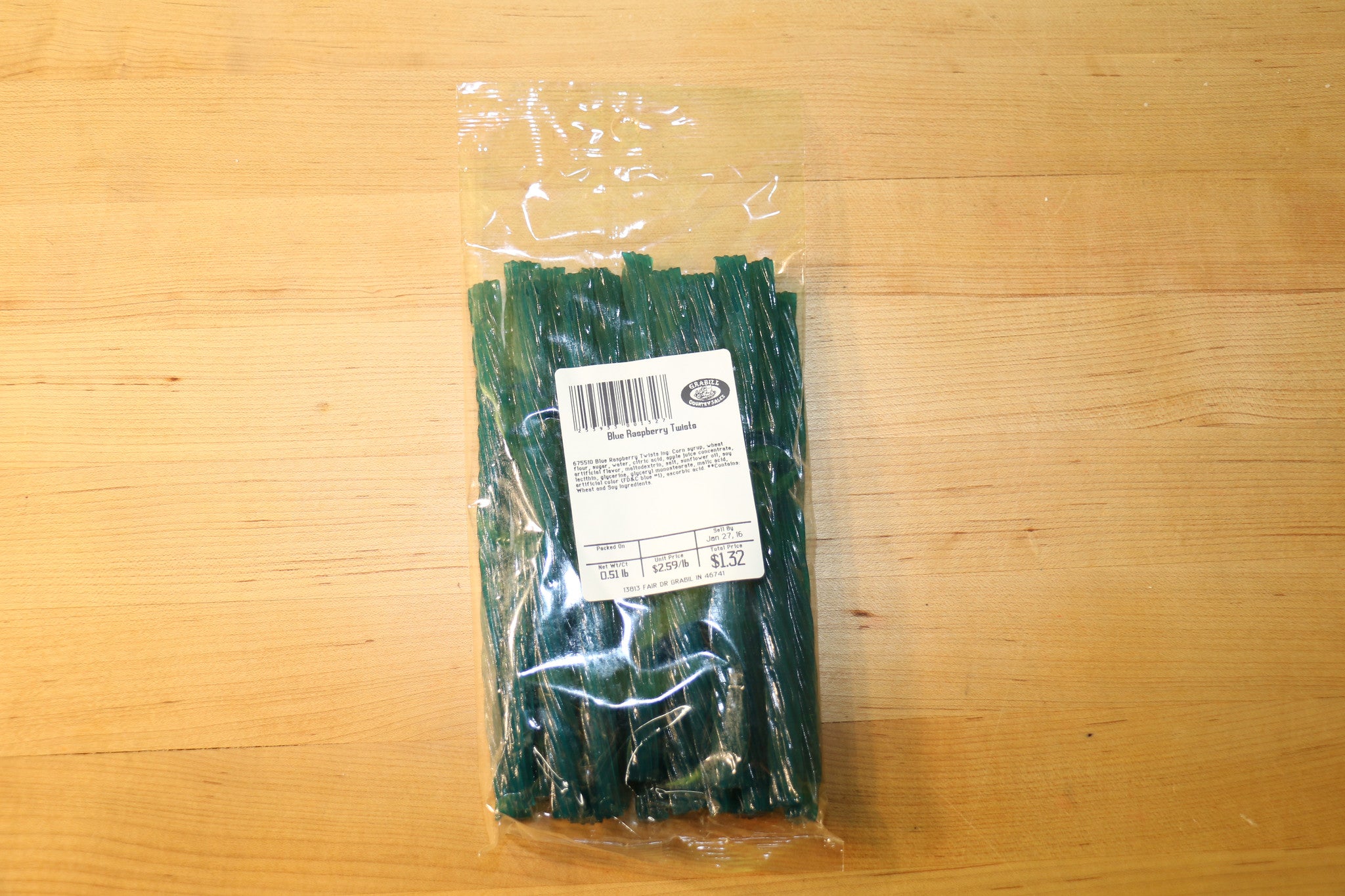 Blue Raspberry Twists – Old World Amish