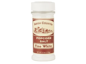 Popcorn Salt, Fine, White